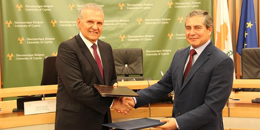 Πανεπιστήμιο Κύπρου - Γραφείο Επιτρόπου Προεδρίας:  Υπέγραψαν Μνημόνιο Συνεργασίας